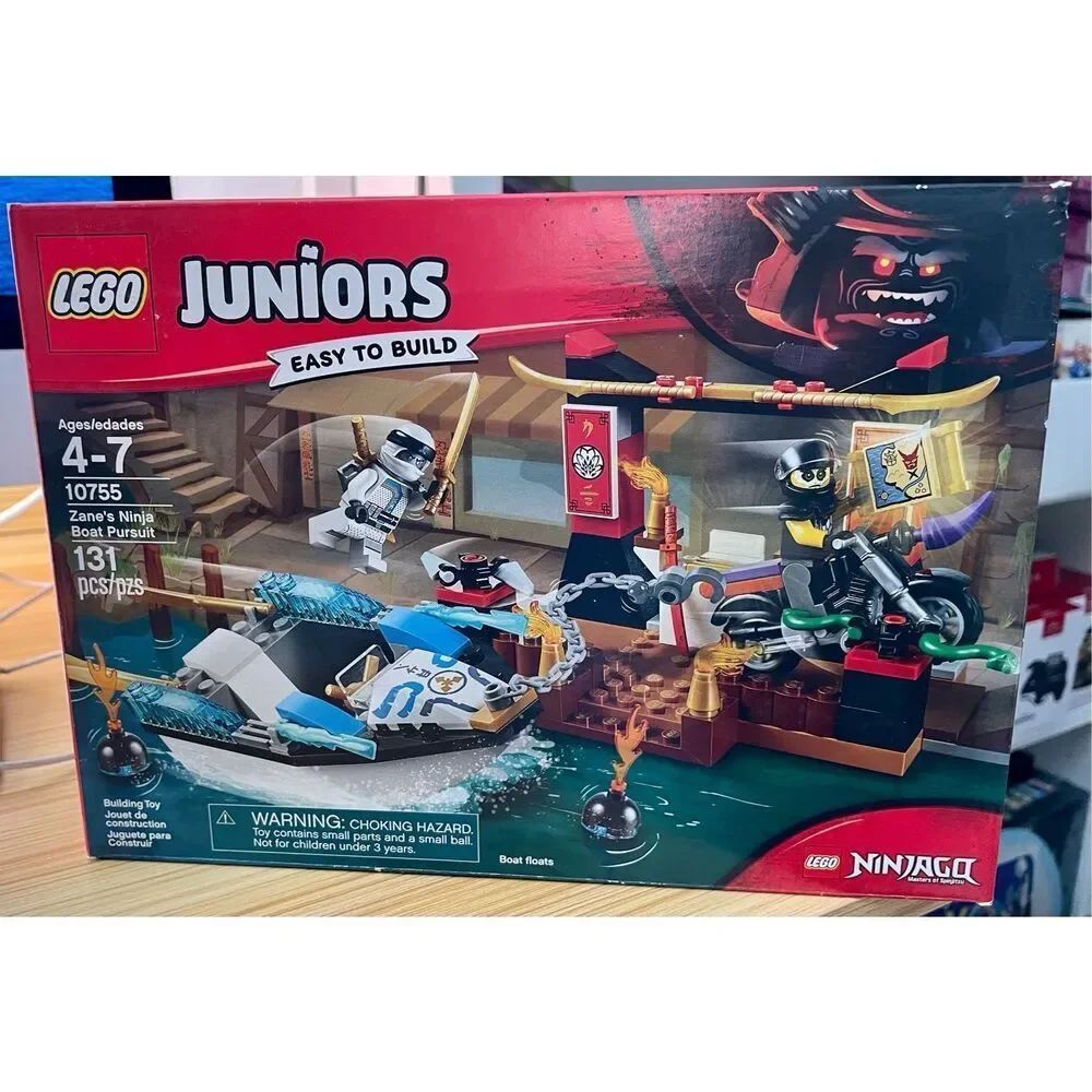 Lego Zane's Ninja Boat Pursuit 10755 Sealed